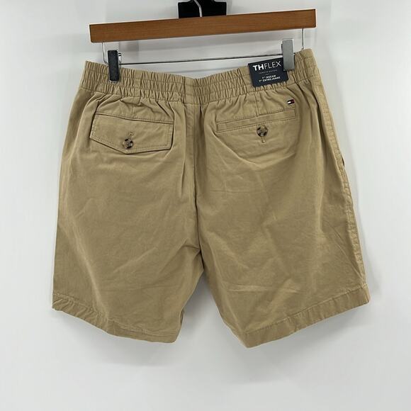 Tommy Hilfiger THFlex 7" Pull on Shorts - Khaki - Small - New with tags - Picture 6 of 6